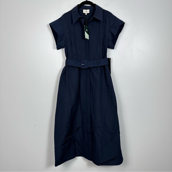 TUCKERNUCK Navy Chloe Dress Size MEDIUM - Picture 8 of 13